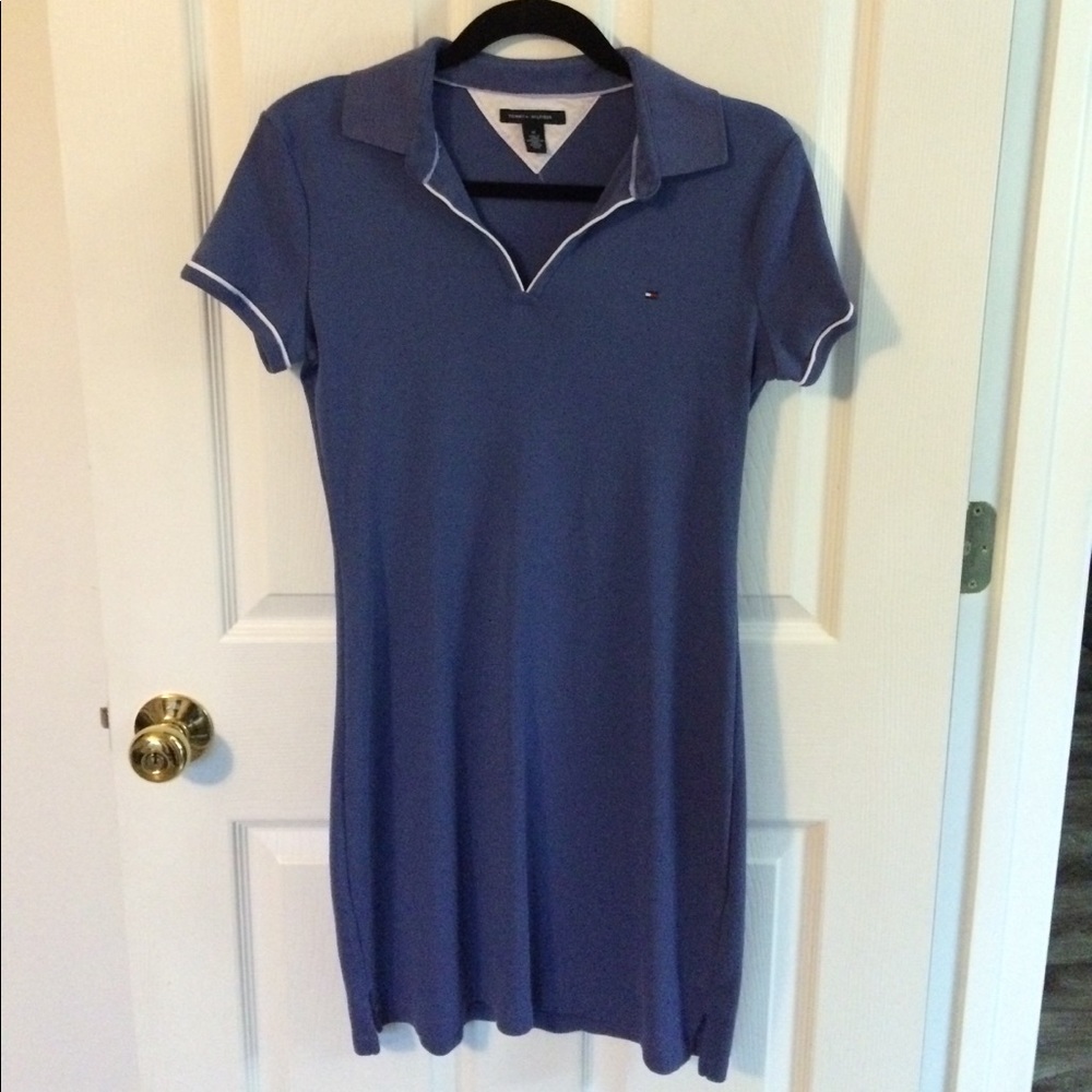 T-shirt dress by Tommy Hilfiger with a polo collar